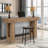 63" Farmhouse Console Table, Long Sofa Table Behind Couch, Wooden Entryway Table-1735675369