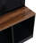 Versatile Hall Tree With 4 Hanging Hooks, Brown Wood Grain Bench With Multiple Storage Space, Entryway Cabinet With Open Compartments For Living Room, Hallway-869694537