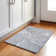Premium Machine Washable Cerrito AMF510 Gray Rug