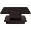 Ensemble de tables basses 3 pièces Cappuccino