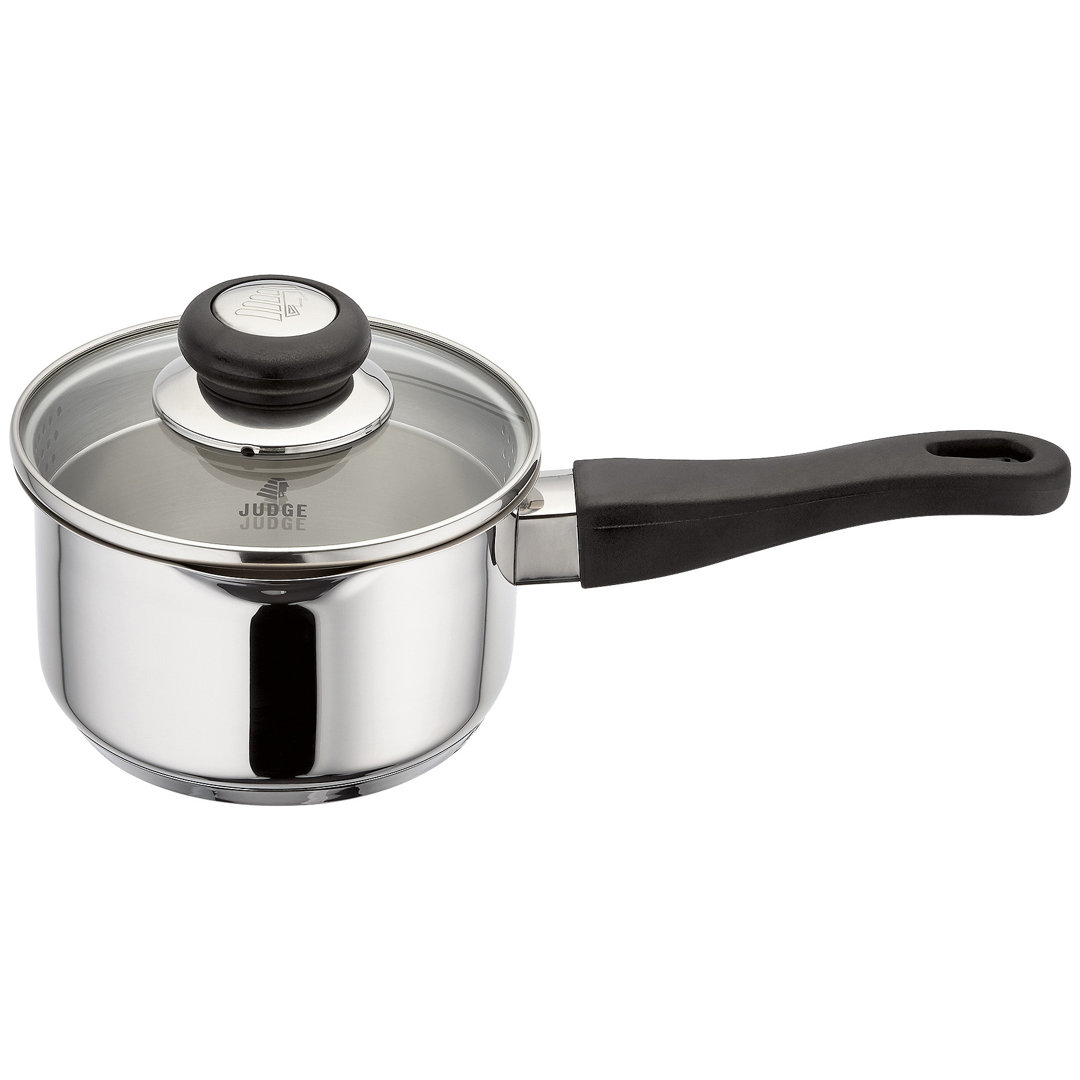 Judge Vista Non-Stick Saucepan with Glass Draining Lid