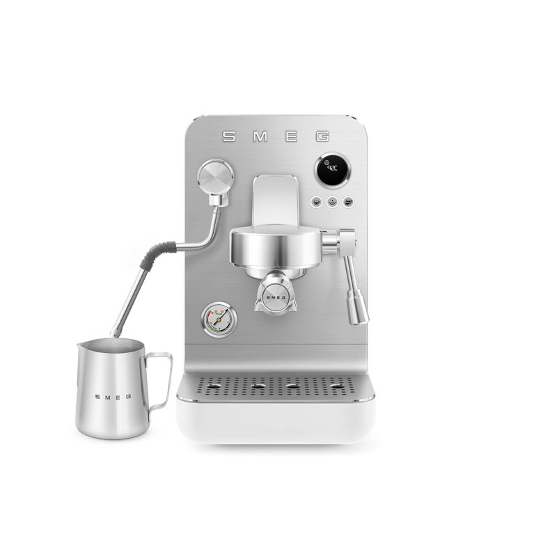 SMEG Espresso Manual Coffee Machine, White