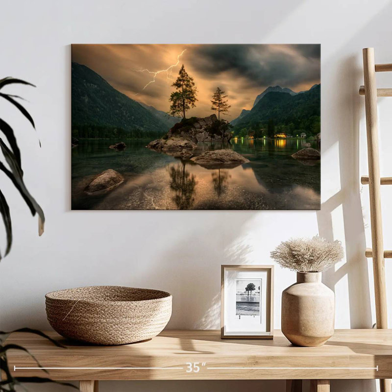 Alvord Magical Lakeside Mountain, H 16 po x l 24 po