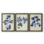 Indigo Leaf Study IV - Toile tendue avec châssis sur mesure - 3 pièces-2135087835-2135087833