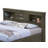 Elegant Gray Full Storage Bed
