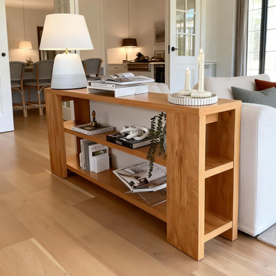 Japanese style modern minimalist console table