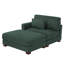 Chaise longue surdimensionnée en velours côtelé avec accoudoirs et coussins Bentura-1814447476-1878892189