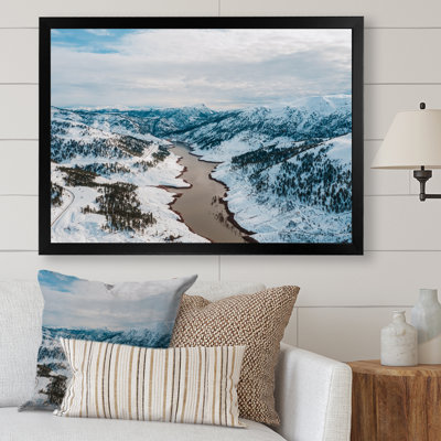 Impression sur toile Icy Alaskan Wilderness II