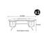 Bureau en bois massif de style italien-981678748