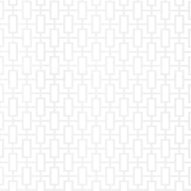 Rouleau de papier peint L 32,7 pi x l 20,5 po Sheffield, Argent / Blanc Cassé