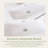 Wall Mounted Single Bathroom Vanity With White Ceramic Integrated Top-686013746-686013750