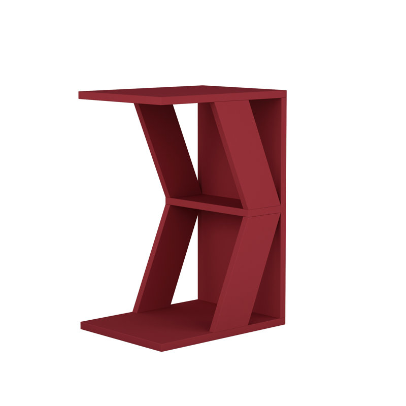 End Table, Burgundy