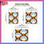 Housses de couette à motif coquille festonnée-129725034