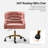 Doreen Velvet Hand-Curated Task Chair-5963154