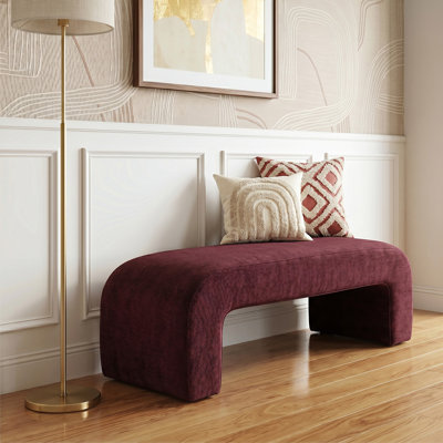 Ichika 47" W Upholstered Bench