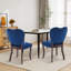Chaise d'appoint capitonnée (ensemble de 2)-737529452