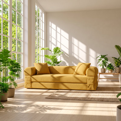 Queen 80 " Upholstered Convertible Sofa