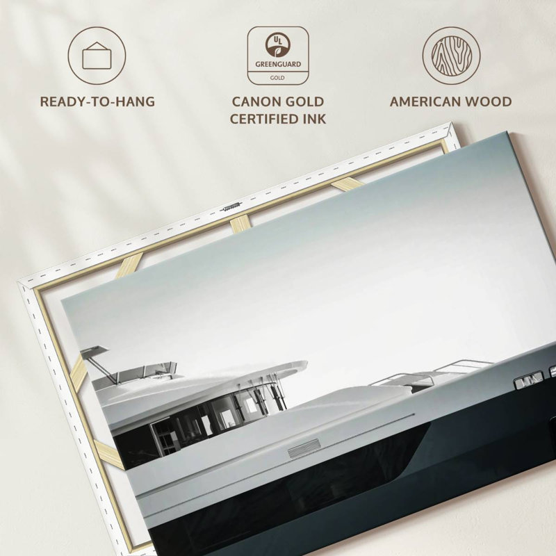 Mehar Superyacht, 8" H x 12" W