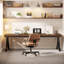 Metal Base Writing Desk-1150291902