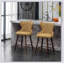 Ensemble de 2 tabourets de comptoir Nevis Mid-Century-596612315-596612317
