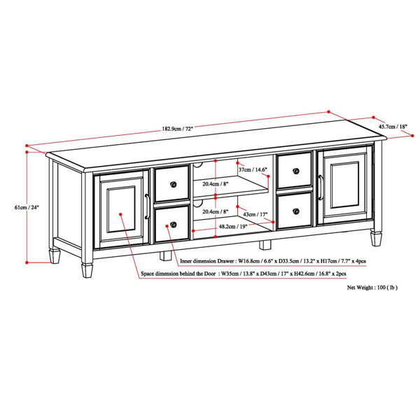 Dimensions du produit