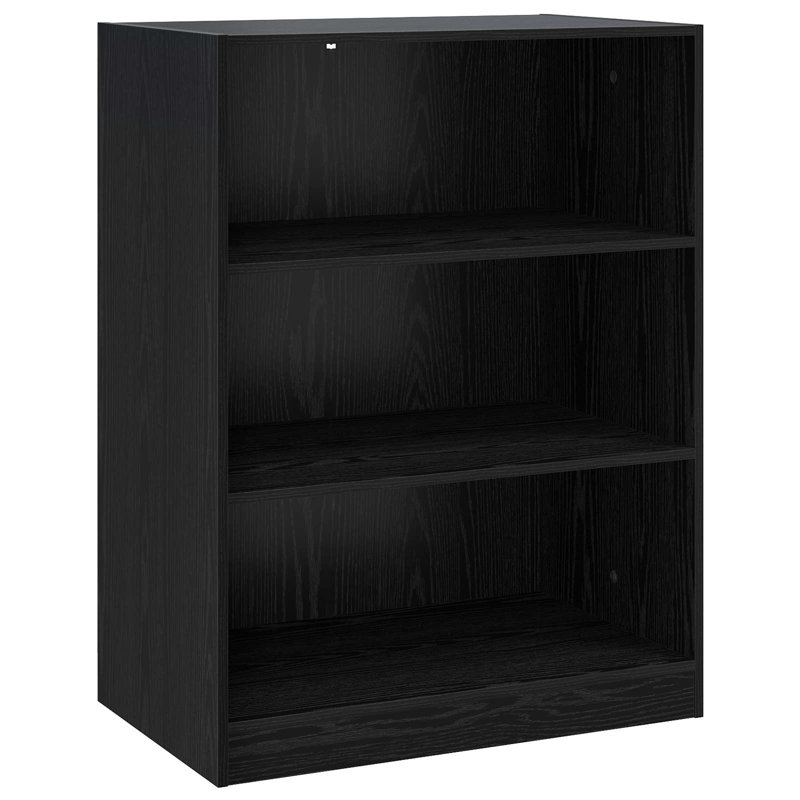 Engineered Wood Wardrobe, Black Oak