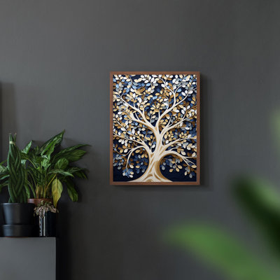 LANDSCAPES Series CLXXI  -Premium Framed Print -Ready to Hang - No Nails Required