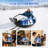Cyfie 47" Heavy Duty Snow Tube, K80 PVC Inflatable Sled for Adults and Kids，Towable Snow Sledding with Tow Rope, Backrest & Handles, Cold Resistant, 365lbs Load Capacity, Winter Gift Ready