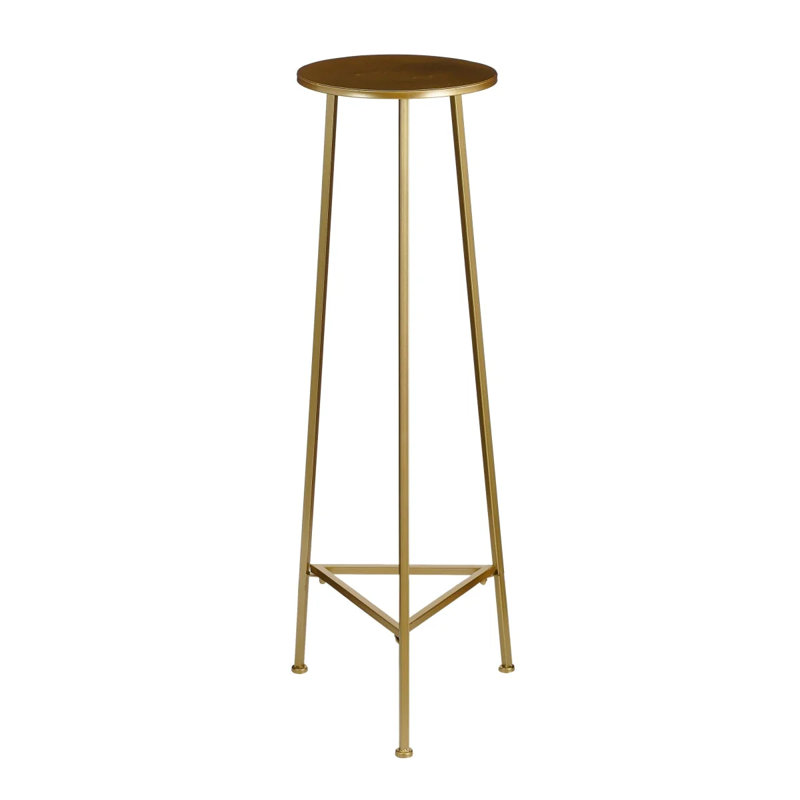 Jill Tray Top End Table, Gold