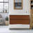 Chilmonik 47.2'' Single Bathroom Vanity with Engineered Stone Top-965841182
