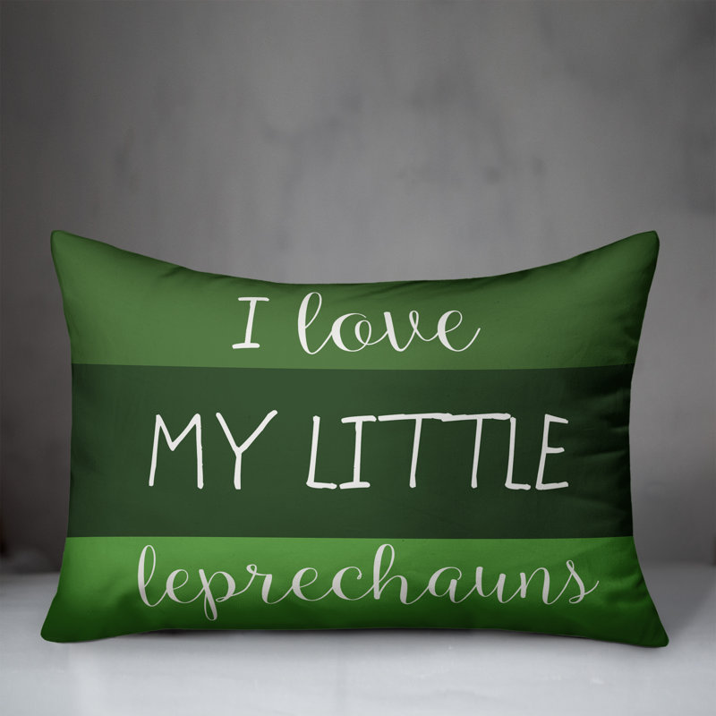 Coussin lombaire Patty I Love My Little Leprechauns