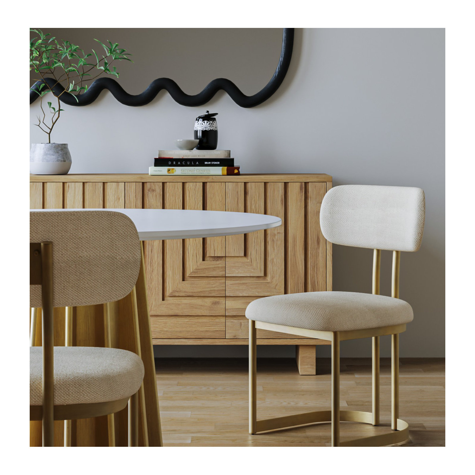 Sumi 68'' Sideboard, Natural