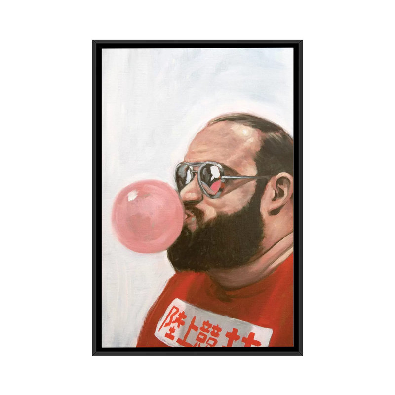 «The Barbers Crew III» par Alexander Grahovsky, impression sur toile tendue, H 26 po x l 18 po x P 1,5 po, Pas de tapis