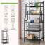 Fatima 133cm H x 55cm W Iron Etagere Bookcase