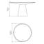 Conic Round Dining Table-656792418-656792429