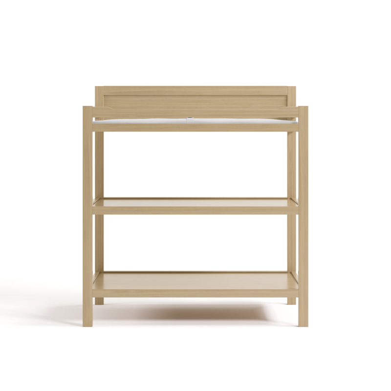 Alpine Changing Table with Pad, Driftwood