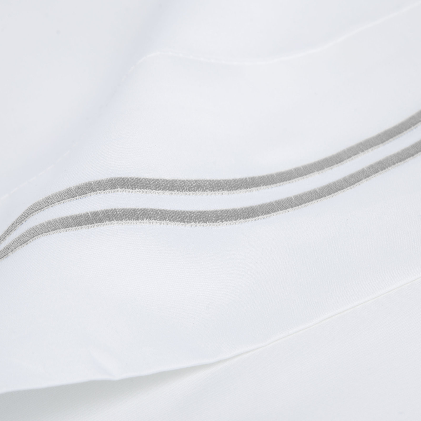 Benin Cotton Sheet Set, Full, Gray