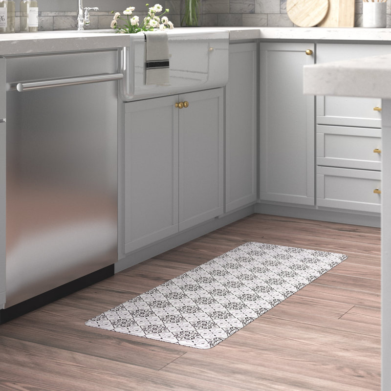 Tapis anti-fatigue Abubakarr, Tapis de couloir 1 pi 6 po x 3 pi 11 po