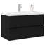 80mm Single Bathroom Vanity with Basin