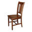 Chaise d'appoint en bois massif Evalyn-36290620