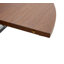 Table de salle à manger extensible ronde (43 po à 54 po) - Table de salle à manger compacte avec pieds en métal robustes, pour petit appartement / salon, table de salle à manger multifonctionnelle de 4 à 6 places