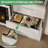 Dougal 50.2" H High-Gloss 5-Drawer Chest with Mirror-298772829
