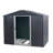 8Ft X 6Ft Outdoor Metal Storage Shed With Metal Foundation-124152358