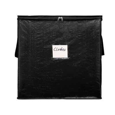Storage Bins with Lids & Reinforced Handles, Clothes Storage Bags Packing Moving Boxes, Storage Basket Containers for Blanket, Comforter, Pillow, Bedd