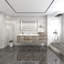 Ensemble de meuble-lavabo mural simple 67 po Moreno Bailey-87461409