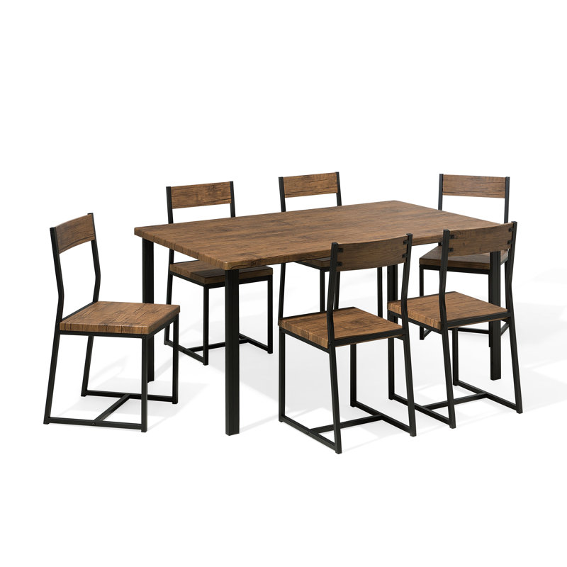 Kaci Dining Set with 6 Chairs