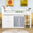 Loft Bed with Cabinet, Wardrobe and LED-1674337241-1674337242