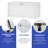 Edrosie Inc 69.6'' W 260 Gallons Water Resistant Resin Lockable Deck Box in White