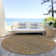 Machine Washable Indoor/Outdoor Claudian ACN1633 Taupe Rug