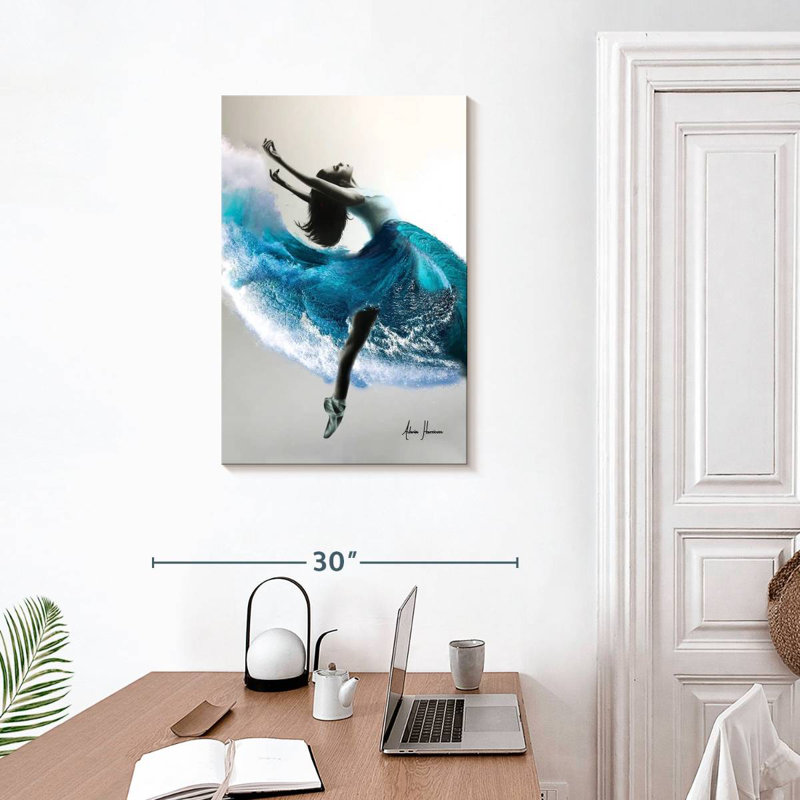 Enn Wave Dance, 30" H x 20" W